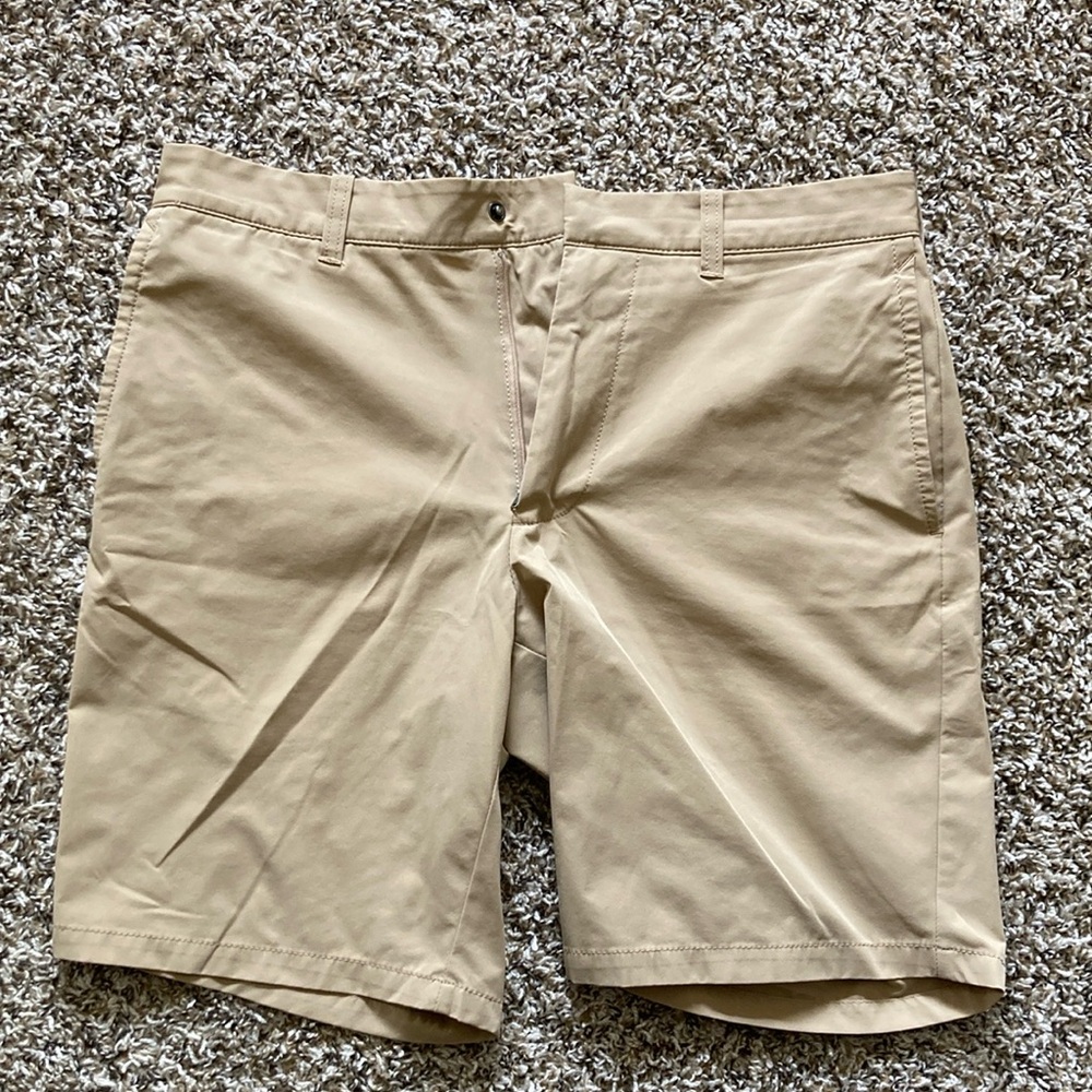Men's Khaki Lightweight Shorts